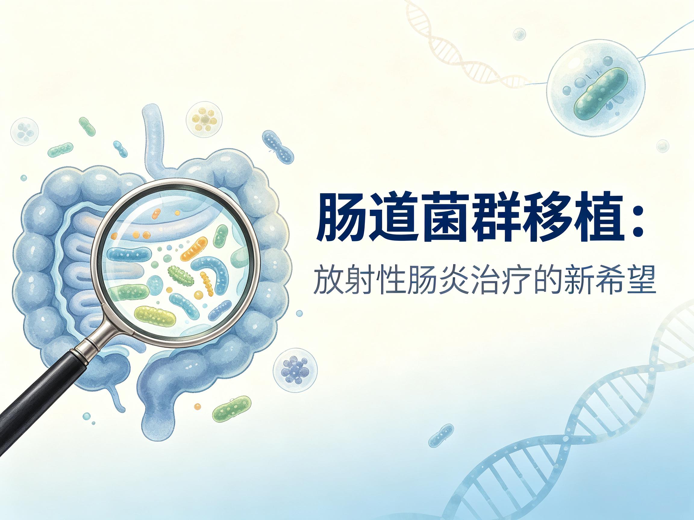 襄阳市|第3期 肠道菌群移植：放射性肠炎治疗的新希望